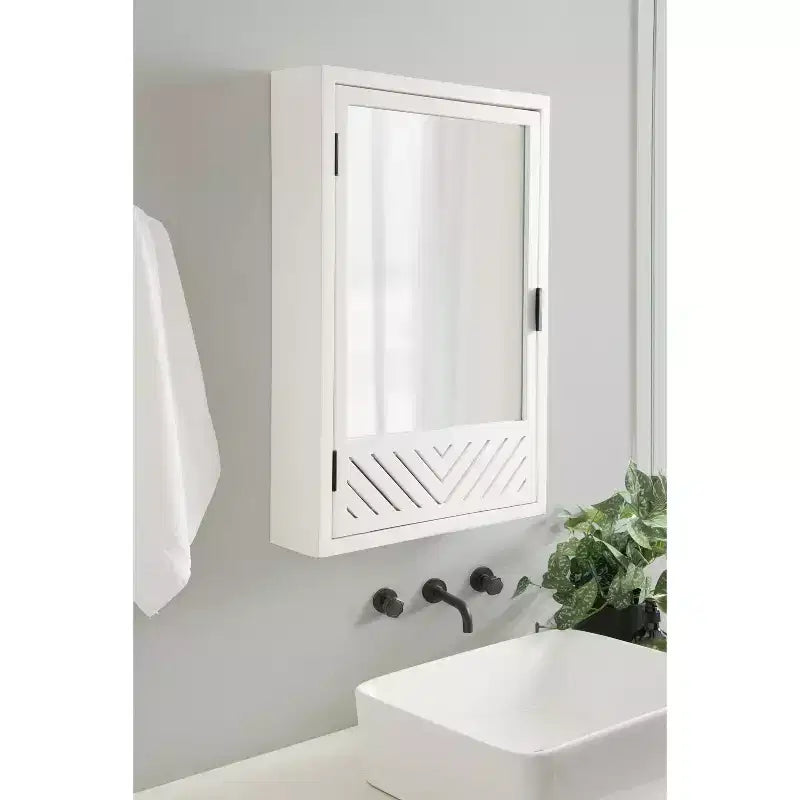Mobile bagno con specchio Mezzeta di Kate e Laurel