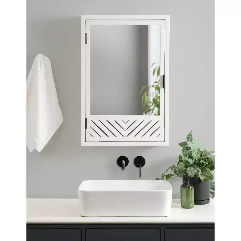 Mobile bagno con specchio Mezzeta di Kate e Laurel