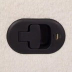 Poltrona reclinabile a dondolo girevole Emma and Oliver con porte di ricarica USB/USB-C, reclinabile manuale girevole a 270 gradi