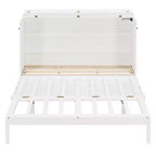 Letto a scomparsa Queen Size, Letto a mobile pieghevole con cassetto e stazione di ricarica per camera da letto, soggiorno - ModernLuxe