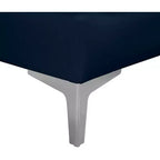 Divano modulare Meridian Furniture Alina in velluto blu marino