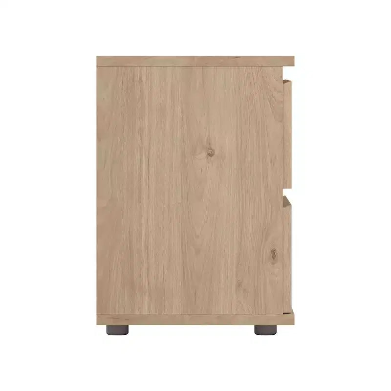 Tvilum, comodino Aurora a 2 cassetti, Jackson Hickory