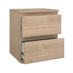 Tvilum, comodino Aurora a 2 cassetti, Jackson Hickory