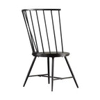 Tavolo da pranzo rotondo Jolana 45 in rovere con ripiano nero e set - iNSPIRE Q