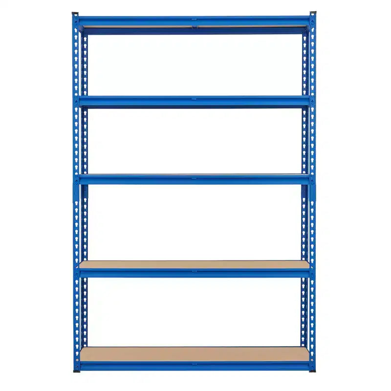 Scaffale per garage per impieghi gravosi, unità di stoccaggio a 5 ripiani, scaffalatura regolabile in metallo, capacità 900-1100 kg, organizzatore autoportante per cantina