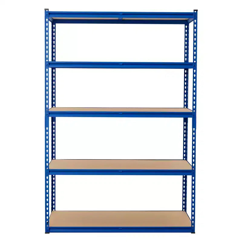 Scaffale per garage per impieghi gravosi, unità di stoccaggio a 5 ripiani, scaffalatura regolabile in metallo, capacità 900-1100 kg, organizzatore autoportante per cantina