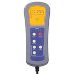 vidaXL Poltrona massaggiante Grigio chiaro Tessuto (100% poliestere), Legno, Metallo