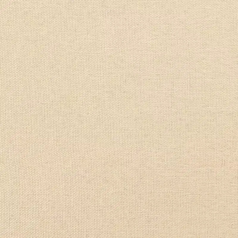 vidaXL Poltrona massaggiante elettrica crema 100% poliestere, metallo Standard