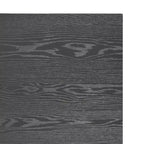 vidaXL Scrivania per computer in legno ingegnerizzato nero e rovere e metallo verniciato a polvere