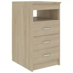 vidaXL Scrivania bianca Legno multistrato 140x50x76 cm Scomparto