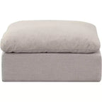 Pouf Indulge in velluto di Meridian Furniture