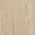 vidaXL Mobiletto Rovere Sonoma Legno ingegnerizzato Compatto