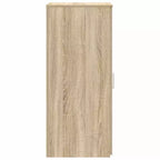 vidaXL Mobiletto Rovere Sonoma Legno ingegnerizzato Compatto