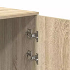 vidaXL Mobiletto Rovere Sonoma Legno ingegnerizzato Compatto