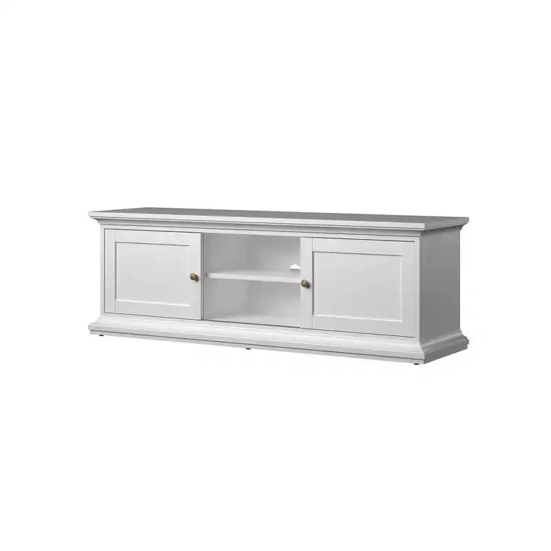 Tvilum, Sonoma 2 Sliding Door TV Stand, White