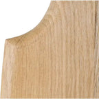 Sgabello in tessuto bouclé color crema Jasper di Meridian Furniture