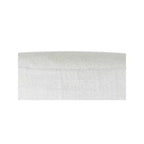 Sgabello in tessuto bouclé color crema Jasper di Meridian Furniture