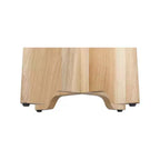 Sgabello in tessuto bouclé color crema Jasper di Meridian Furniture