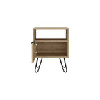 Comodino HomeRoots 22 Beige Legno