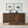 Credenza con ante scorrevoli a persiana