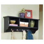 Appendiabiti a muro Shaker Cottage con vano portaoggetti - Alaterre Furniture