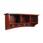 Appendiabiti a muro Shaker Cottage con vano portaoggetti - Alaterre Furniture