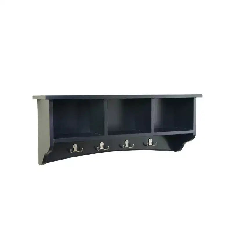 Shaker Cottage Coat Hooks with Storage - Alaterre Furniture