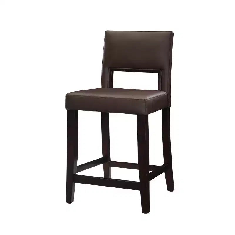 Sgabello da bar 24 Vega in legno massello - Linon