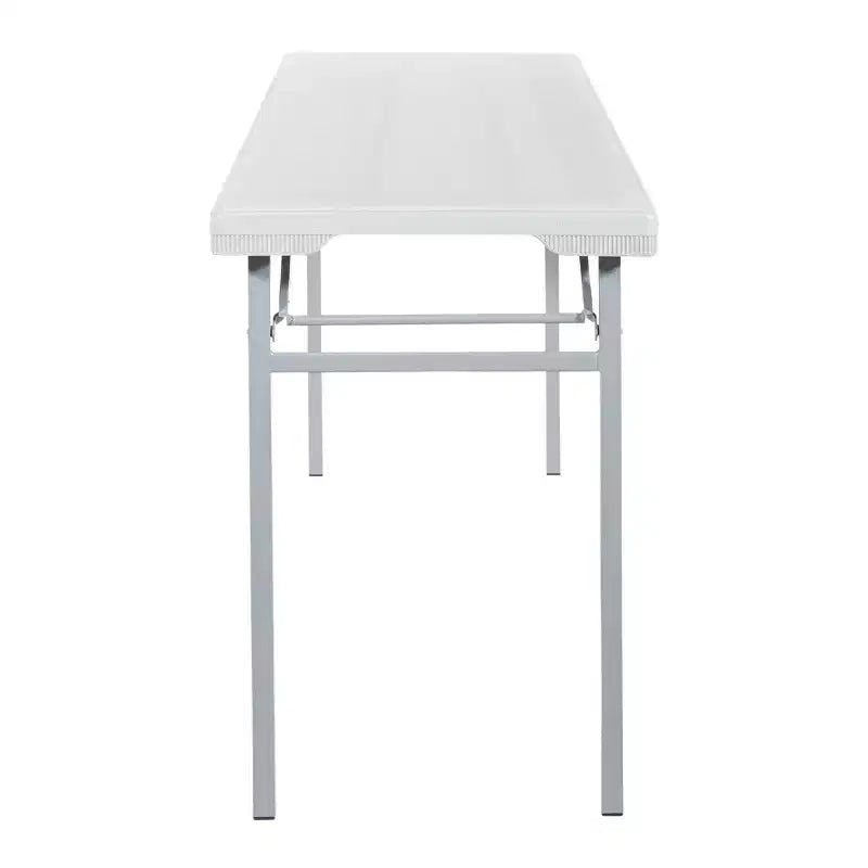 Tavolo in resina multiuso grigio chiaro - OSP Home Furnishings: Seminari, uso interno ed esterno