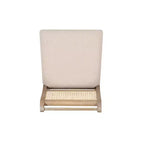 Sgabello da bar Linon Emmy Cane Counter Height naturale