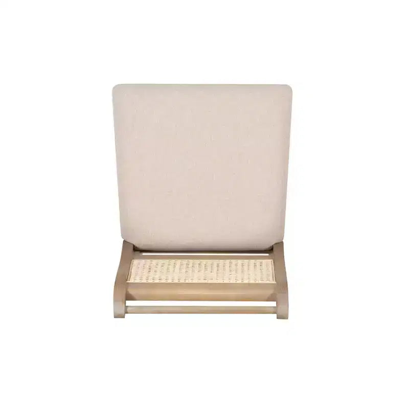 Sgabello da bar Linon Emmy Cane Counter Height naturale