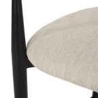 Christopher Knight Home Set di 2 sgabelli da bar Elmore da 76 cm Beige/Nero/Oro