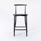 Sgabello da bar Northwood Metal Cafe altezza bancone nero: design elegante e moderno - Threshold™ progettato con Studio McGee