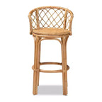 Sgabello da bar Orchard Rattan Naturale/Marrone - bali & pari