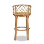 Sgabello da bar Orchard Rattan Naturale/Marrone - bali & pari