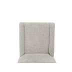 Carolina Living Set di 2 Sgabelli da Bar Laurant Altezza Bancone 61 cm con Borchie, Gambe Espresso