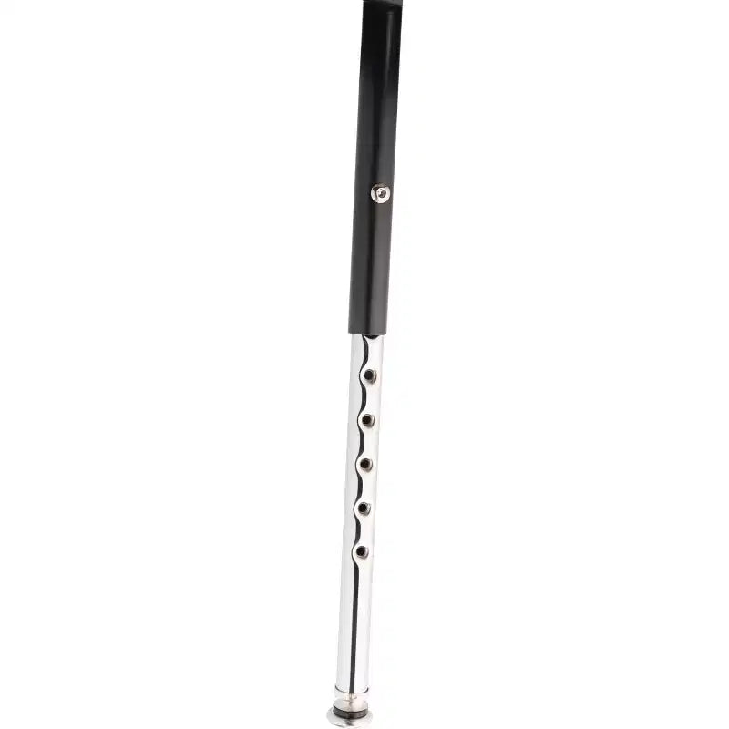 Hampden Furnishings Set di 2 Sgabelli da Bar Accento in Acciaio Resistente Regolabili in Altezza 81-99 cm con Schienale Nero: Design Moderno