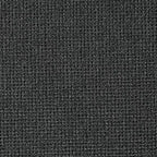 Set di 2 sedie da pranzo Armen Living Morgan rivestite in tessuto e acciaio inossidabile spazzolato, colore carbone