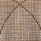 Sedia da pranzo in rattan e metallo ballerina bali & pari: Realizzata a mano, design bohémien