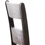 Sedia da pranzo Acme Furniture Haddie finitura noce anticato