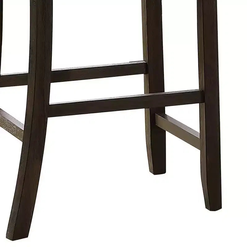 Sedia da pranzo Acme Furniture Haddie finitura noce anticato