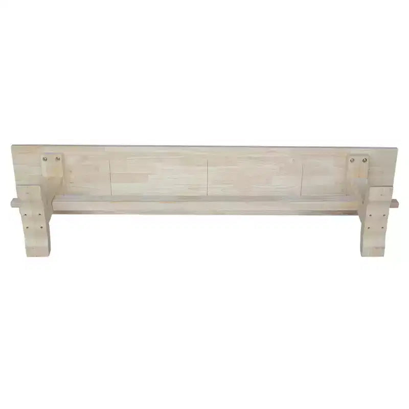 Panca a cavalletto non finita da 72" - International Concepts: Legno massello, Parawood, Ingresso, Soggiorno