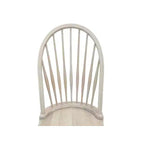 Sedia Windsor Carolina Living Garner Driftwood Naturale: Struttura in legno di gomma, Design senza braccioli, Garanzia di 30 giorni