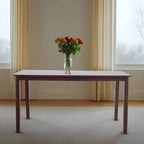 Home Design Tavolo da pranzo Jesse da 150 cm marrone scuro