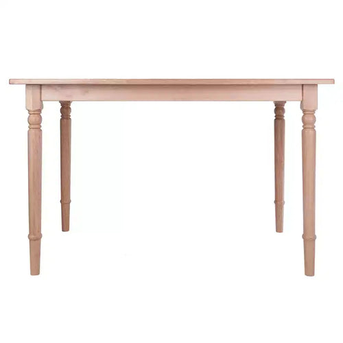 Ensemble table et chaises de salle à manger Ravenna 5 pièces naturel - Winsome : Bois rectangulaire, 4 chaises, style transitionnel