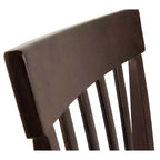 Signature Design by Ashley 2 sedie imbottite Hammis marroni: Seduta in vinile, gambe in legno, moderno metà secolo