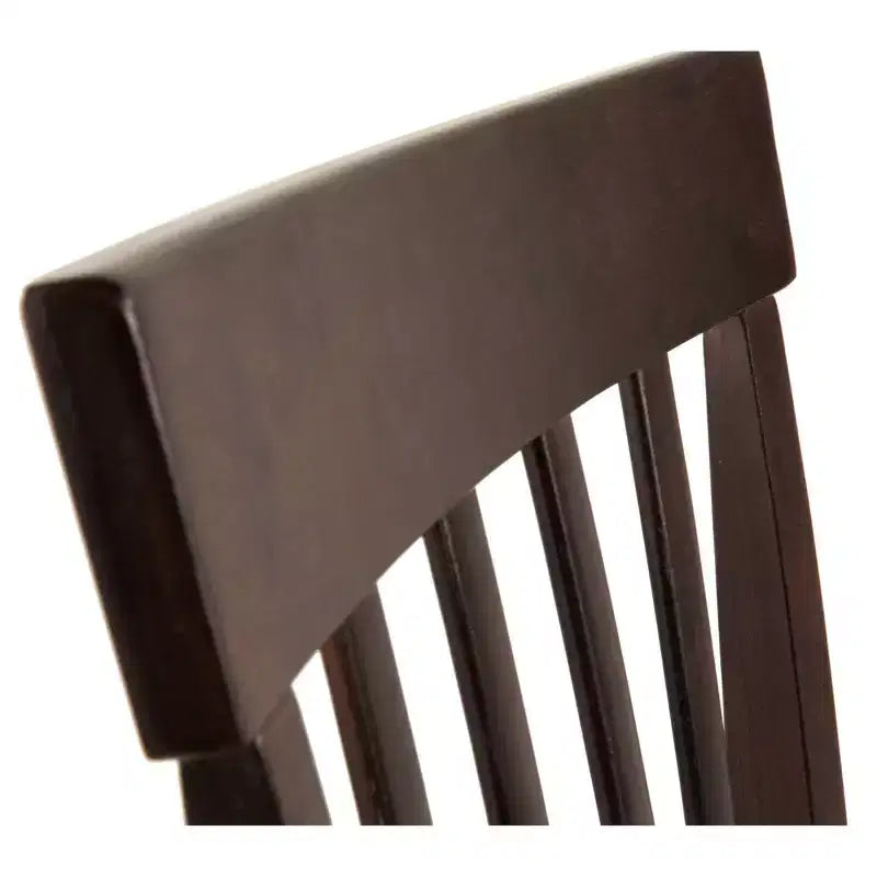 Signature Design by Ashley 2 sedie imbottite Hammis marroni: Seduta in vinile, gambe in legno, moderno metà secolo