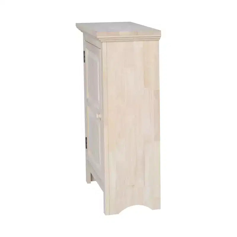 Credenza singola Jelly da 36" non finita - International Concepts: Legno massello, 2 ripiani, Legno di gomma