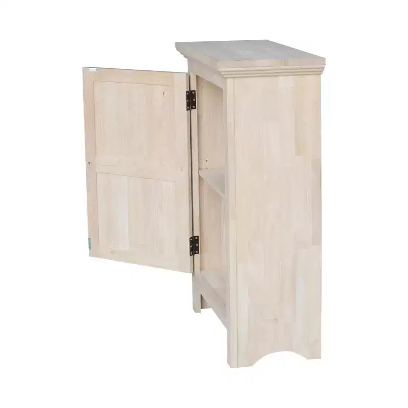 Credenza singola Jelly da 36" non finita - International Concepts: Legno massello, 2 ripiani, Legno di gomma