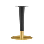 Tavolo da pranzo 36" Zinque in marmo artificiale oro/bianco - Modway: Moderno di metà secolo, non allungabile, base in metallo